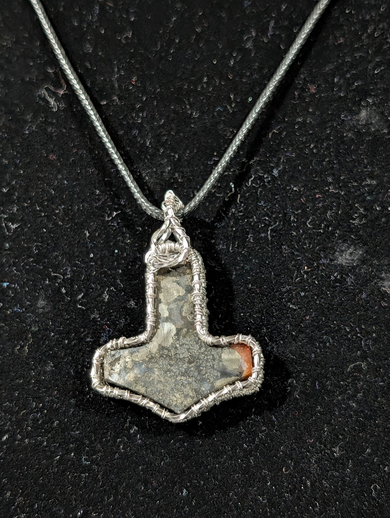 Marcasite Mjolnir Pendant