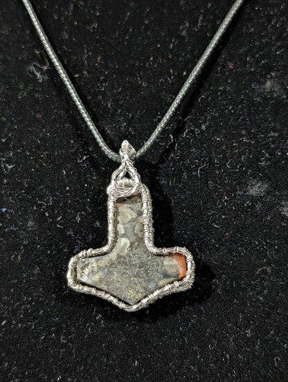 Marcasite Mjolnir Pendant