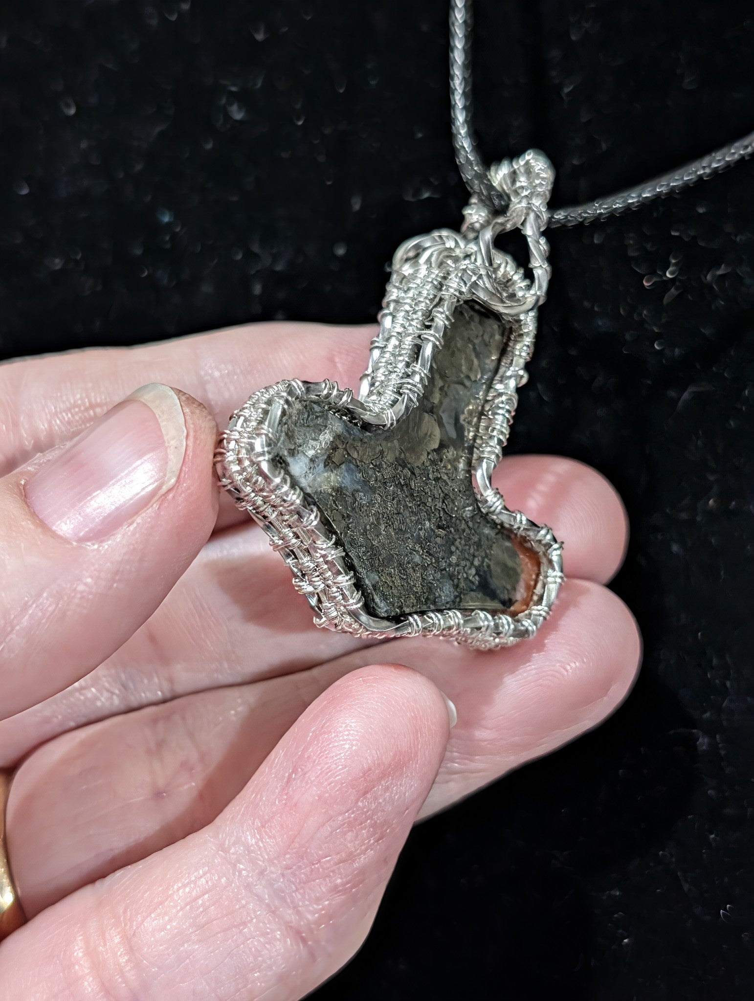 Marcasite Mjolnir Pendant