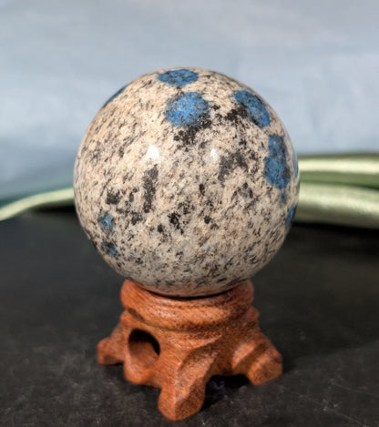 Natural Blue K2 Sphere 1E