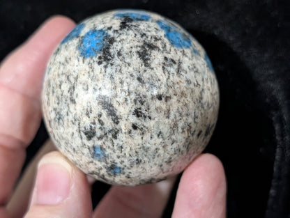 Natural Blue K2 Sphere 1H