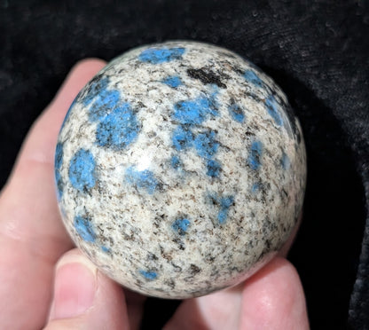 Natural Blue K2 Sphere 1K