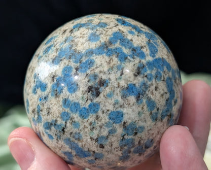 Natural Blue K2 Sphere