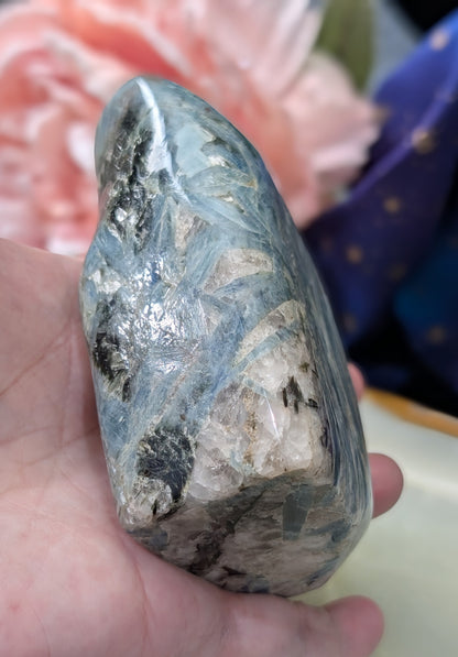 Natural Blue and Black Kyanite Freeform