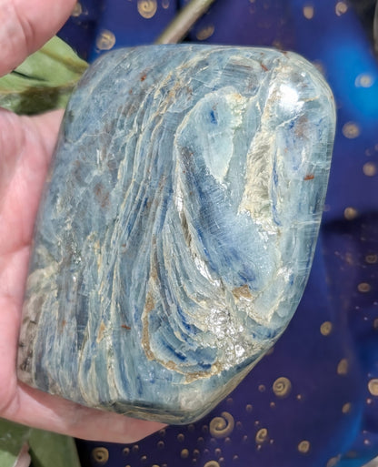 Natural Blue and Black Kyanite Freeform