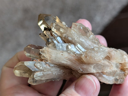 Natural Citrine Cluster Specimen