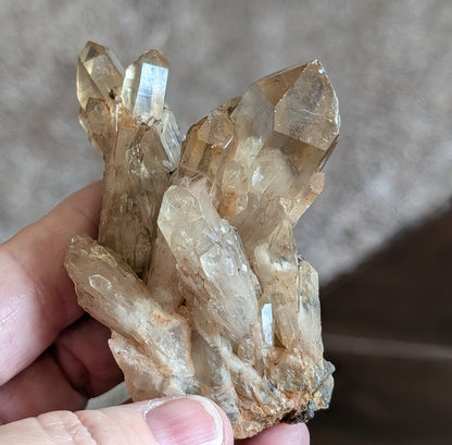 Natural Citrine Cluster Specimen