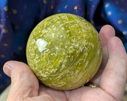 Natural Lizardite Sphere