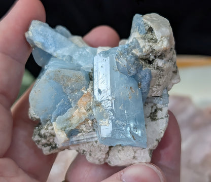 Natural Terminated Aquamarine Specimen