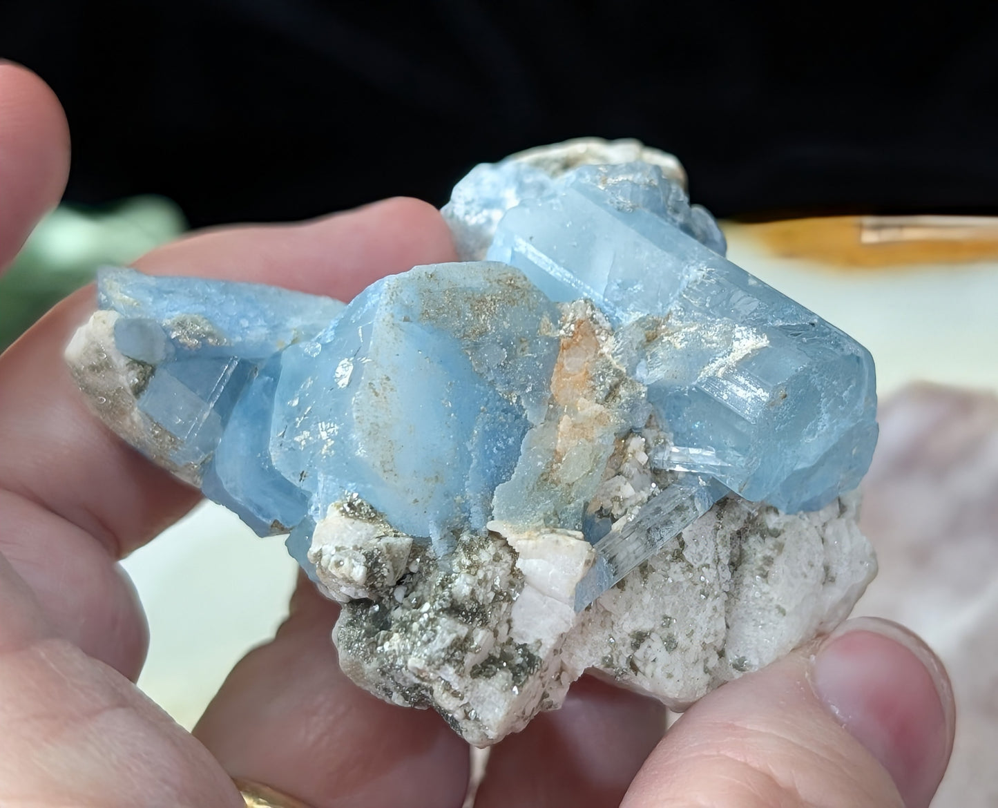 Natural Terminated Aquamarine Specimen