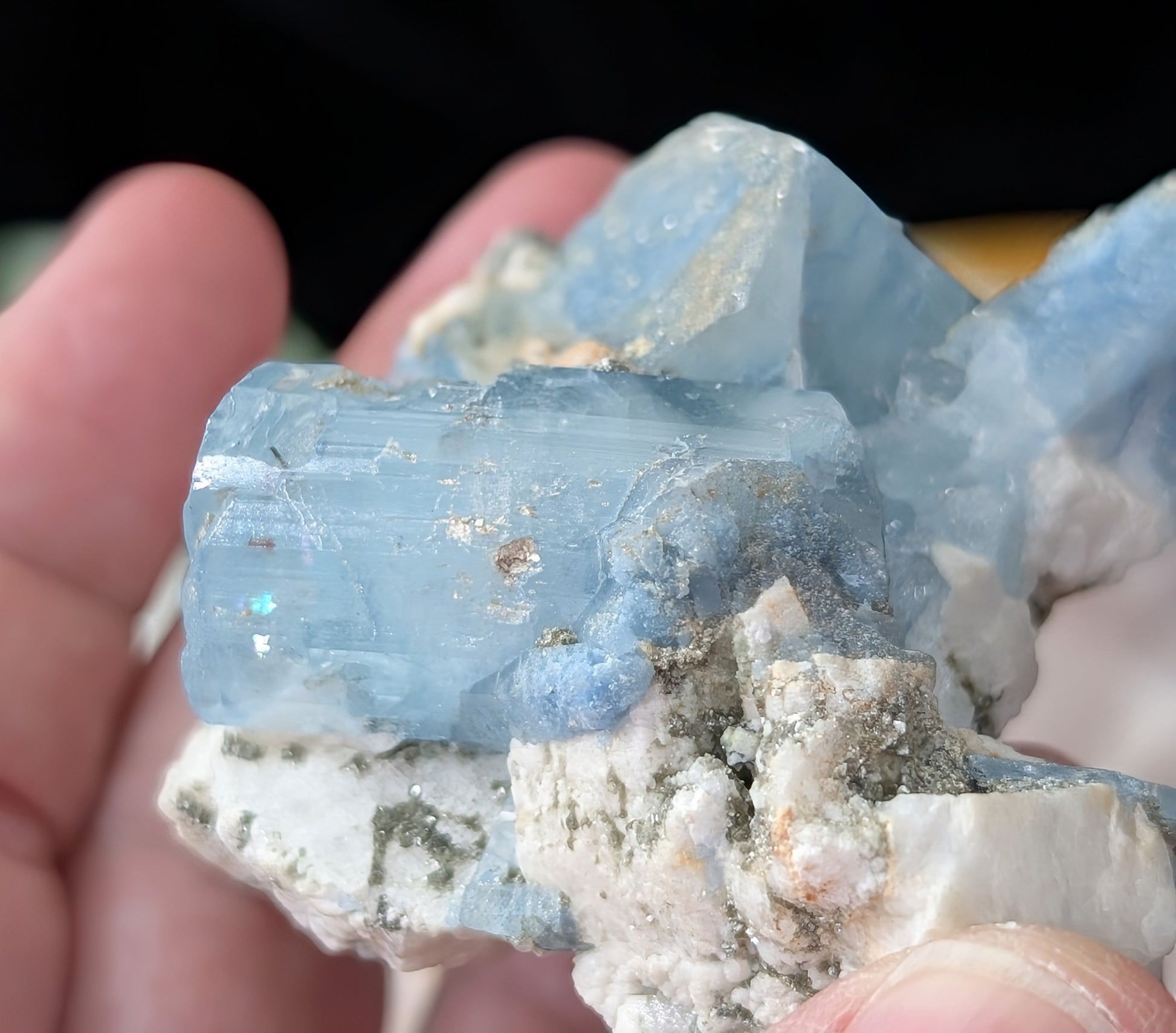 Natural Terminated Aquamarine Specimen
