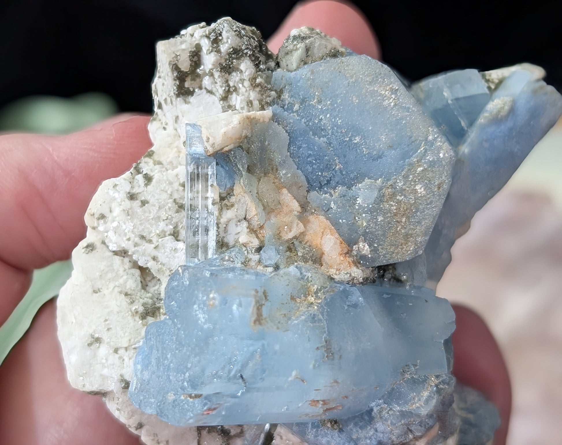 Natural Terminated Aquamarine Specimen