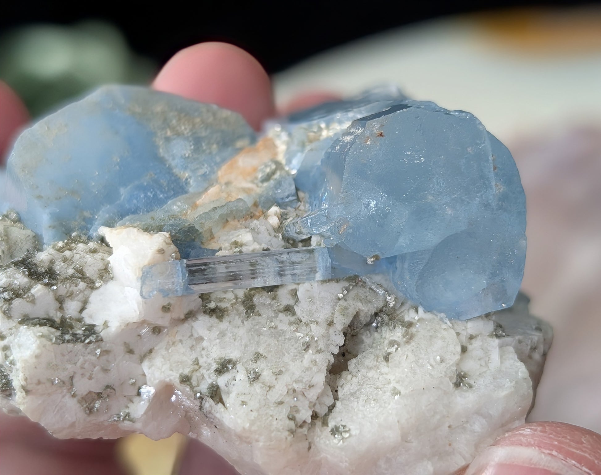 Natural Terminated Aquamarine Specimen
