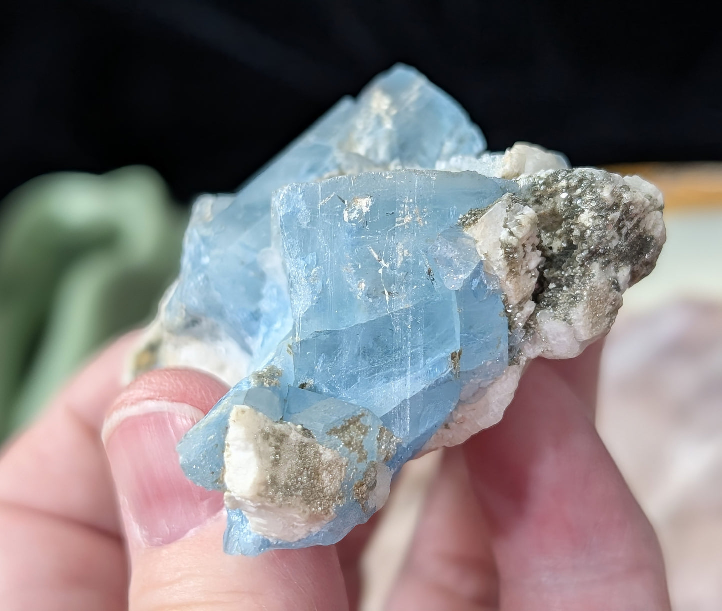 Natural Terminated Aquamarine Specimen