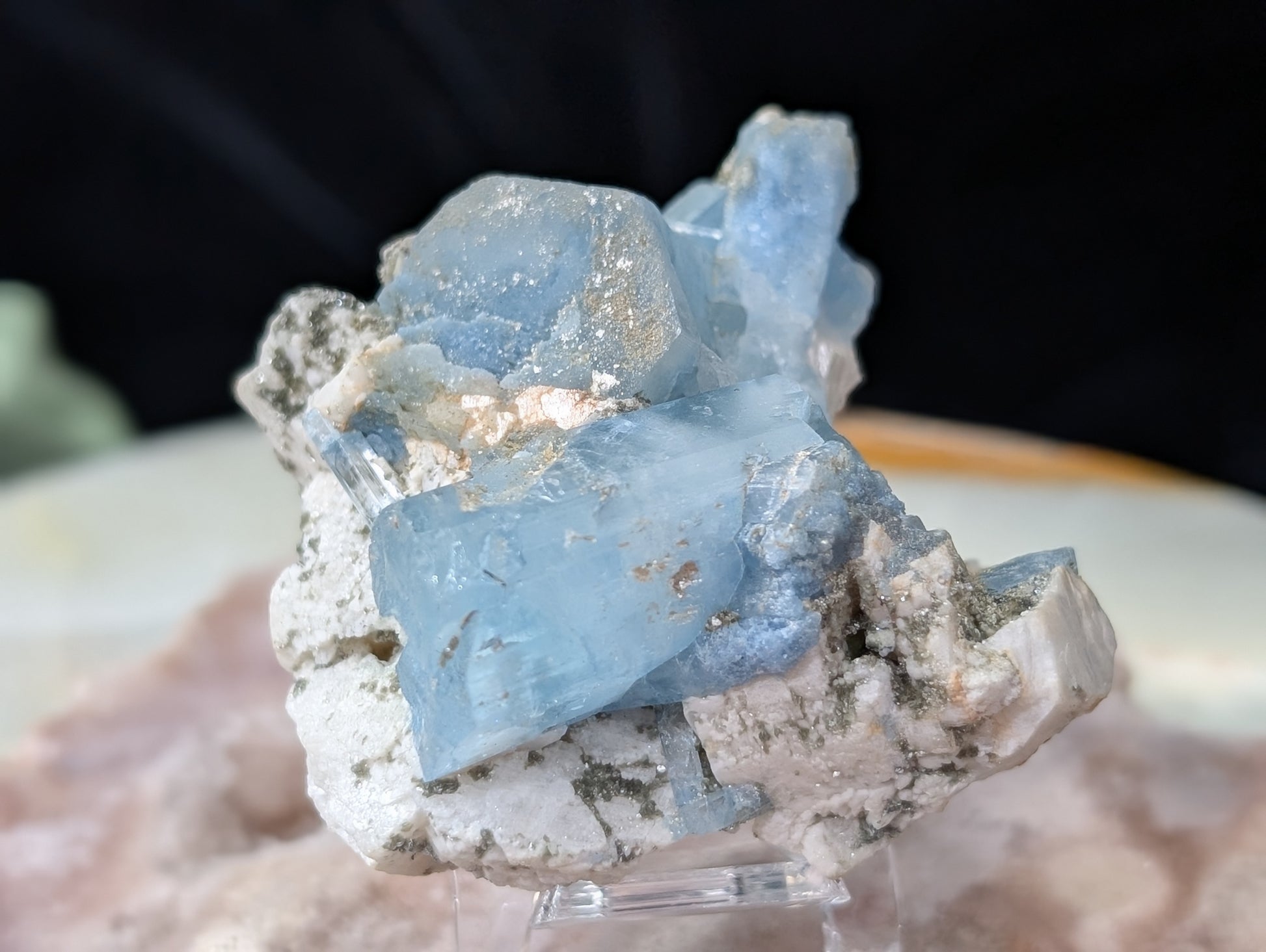 Natural Terminated Aquamarine Specimen