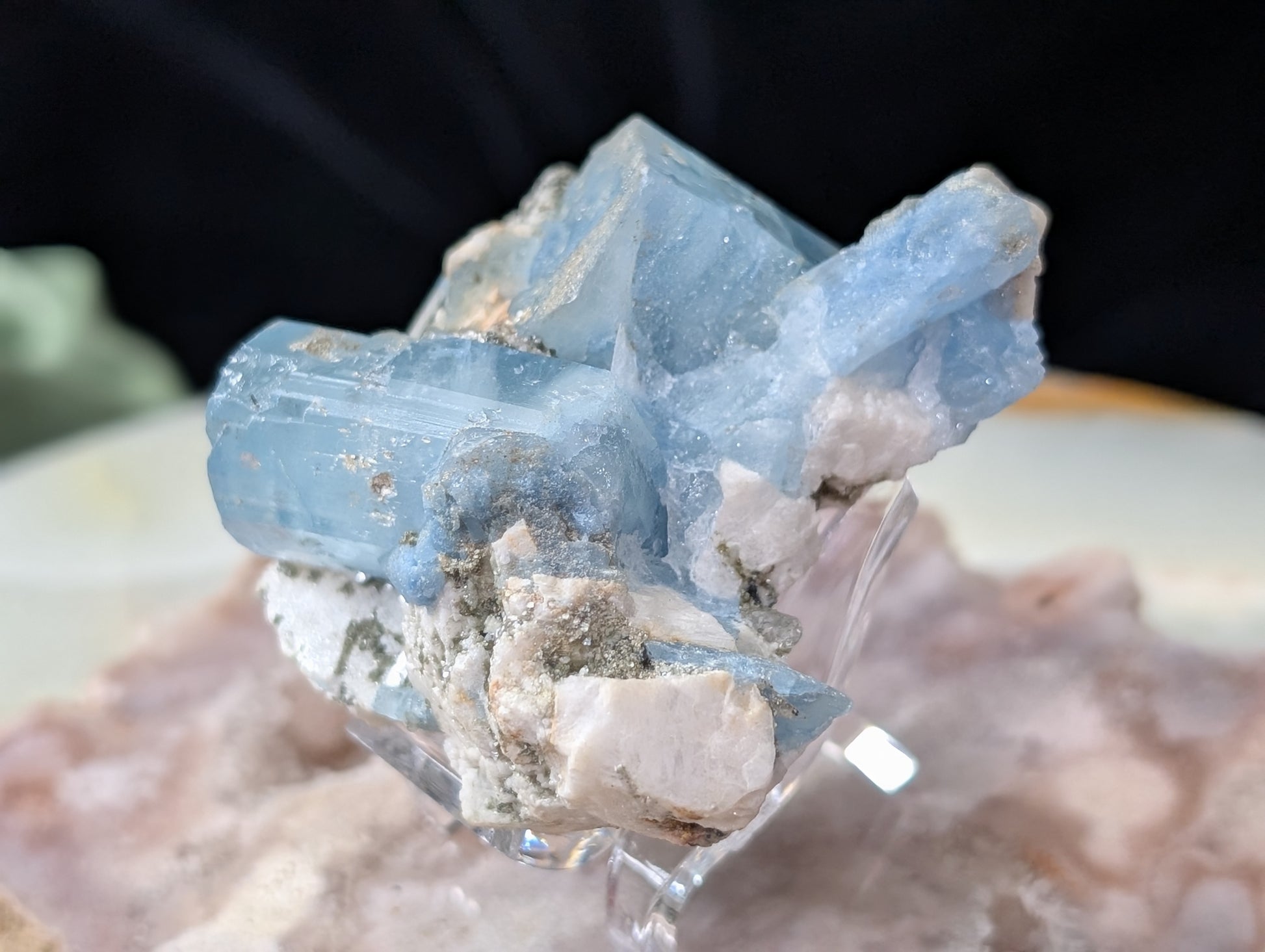 Natural Terminated Aquamarine Specimen