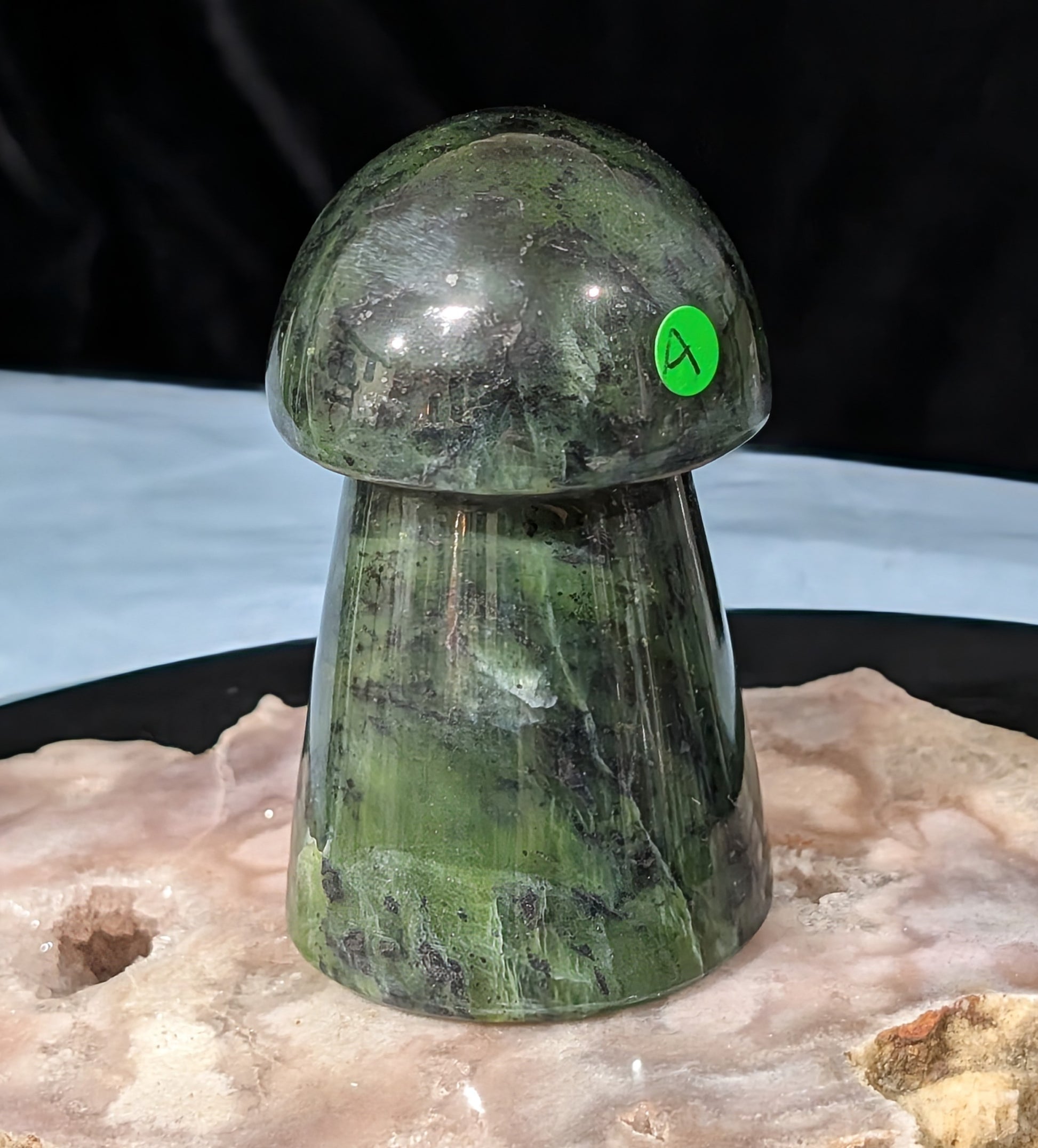 Nephrite Jade Mushroom