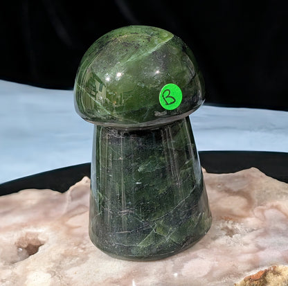 Nephrite Jade Mushroom B