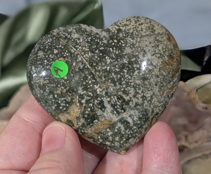 Ocean Jasper Heart