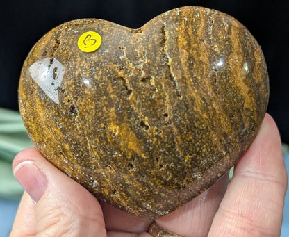 Ocean Jasper Heart