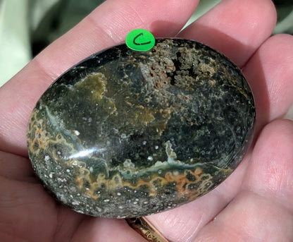 Ocean Jasper Palm Stone