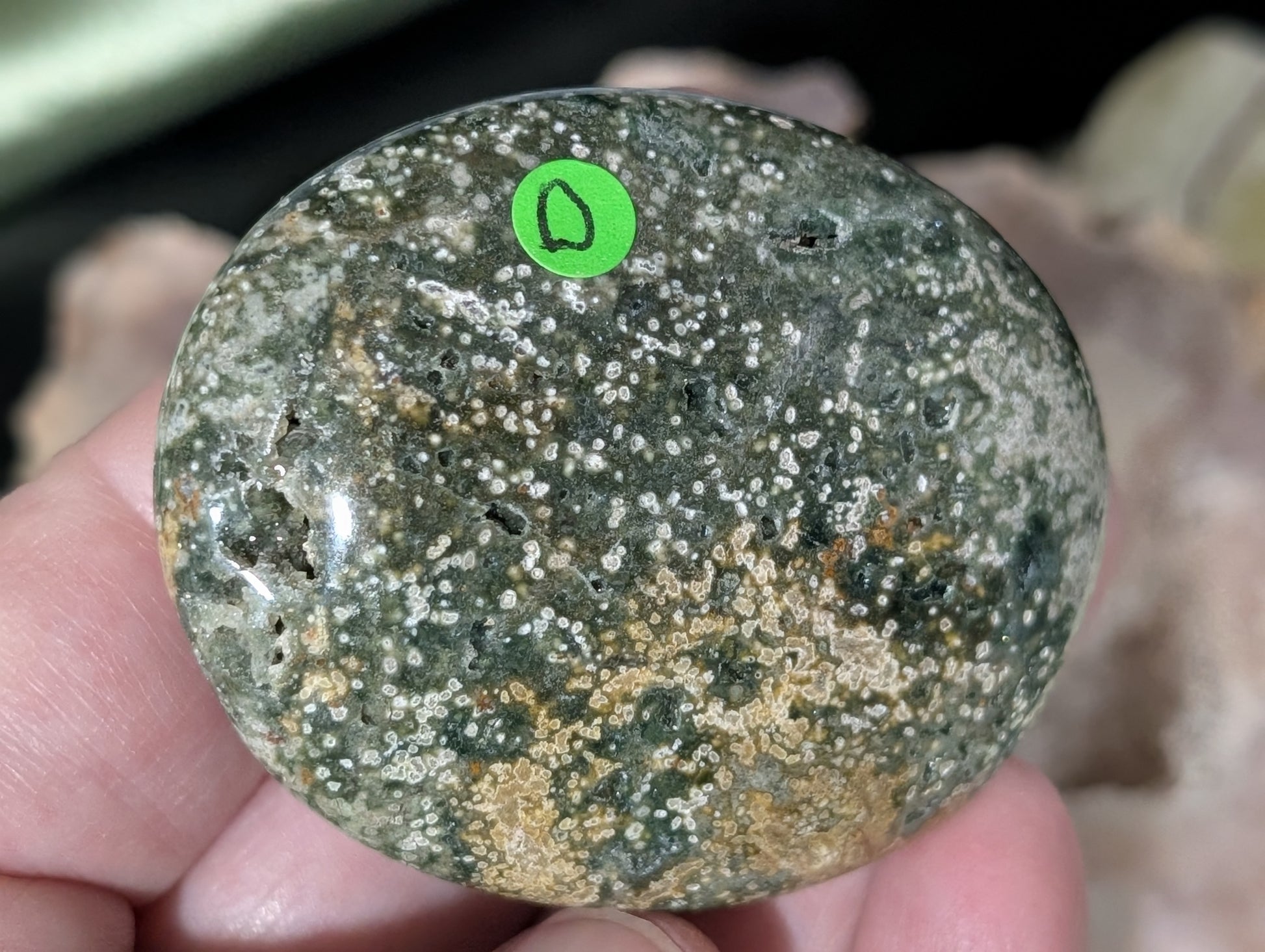 Ocean Jasper Palm Stone