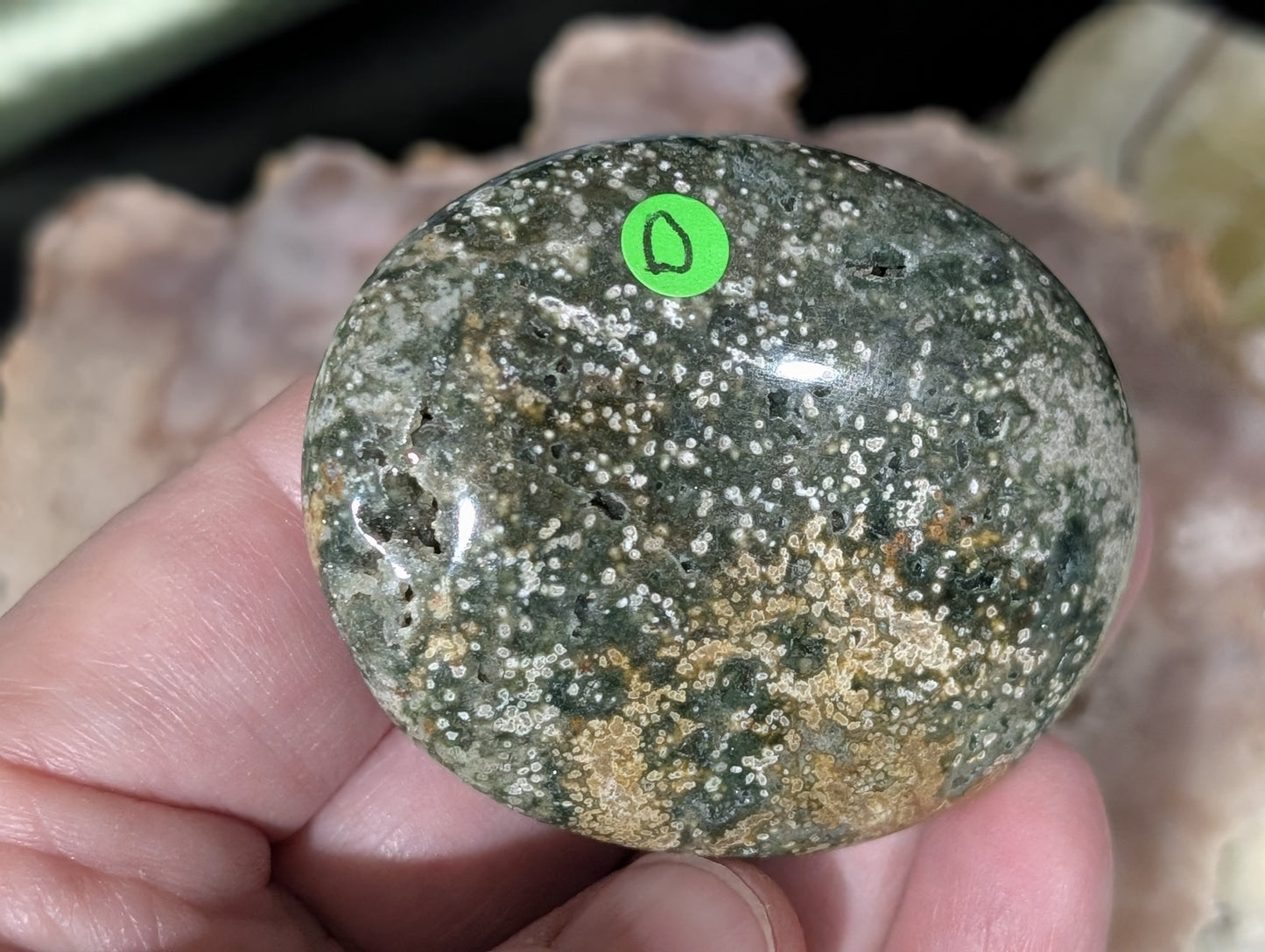 Ocean Jasper Palm Stone