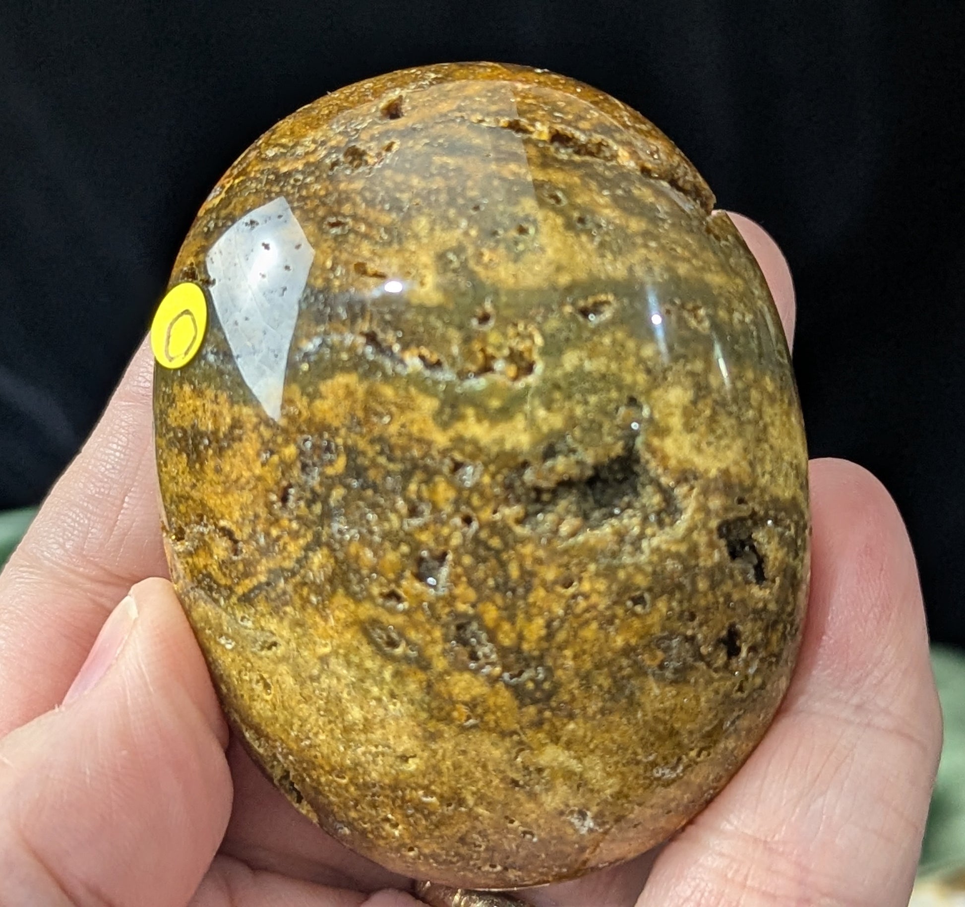 Ocean Jasper Palm Stone