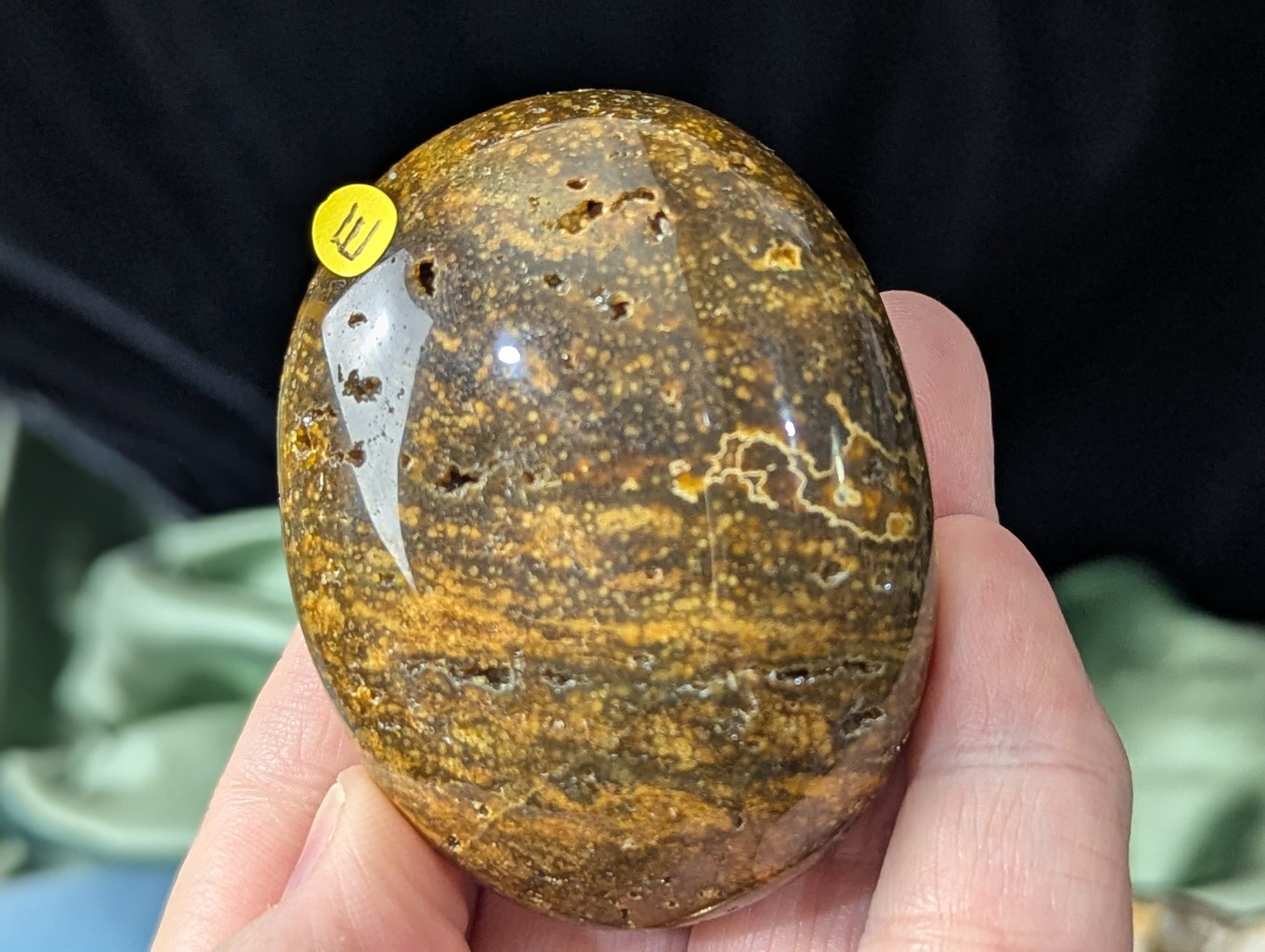 Ocean Jasper Palm Stone