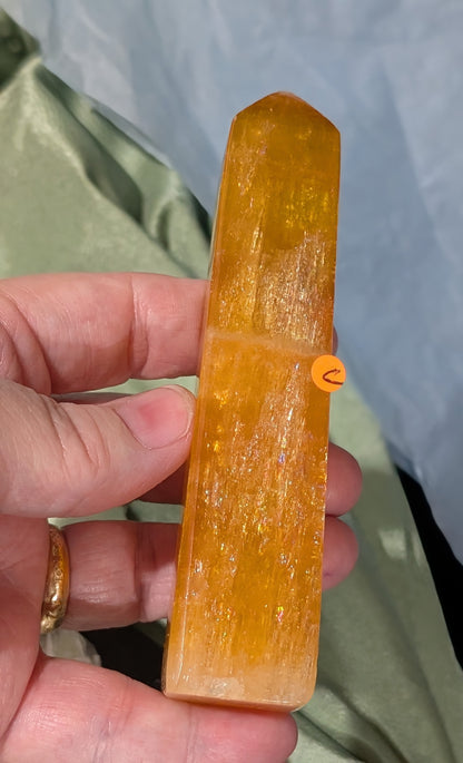 Orange Calcite Tower