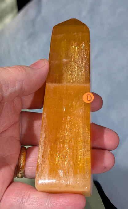 Orange Calcite Tower