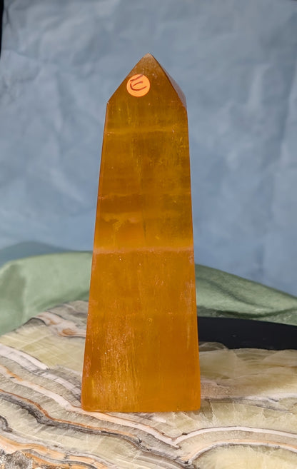 Orange Calcite Tower