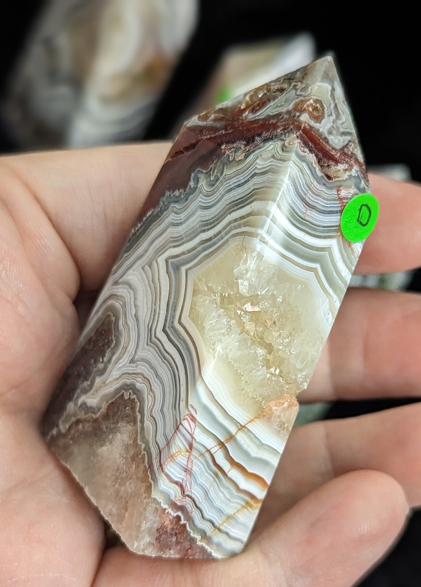 Mexican Crazy Lace Agate Towers