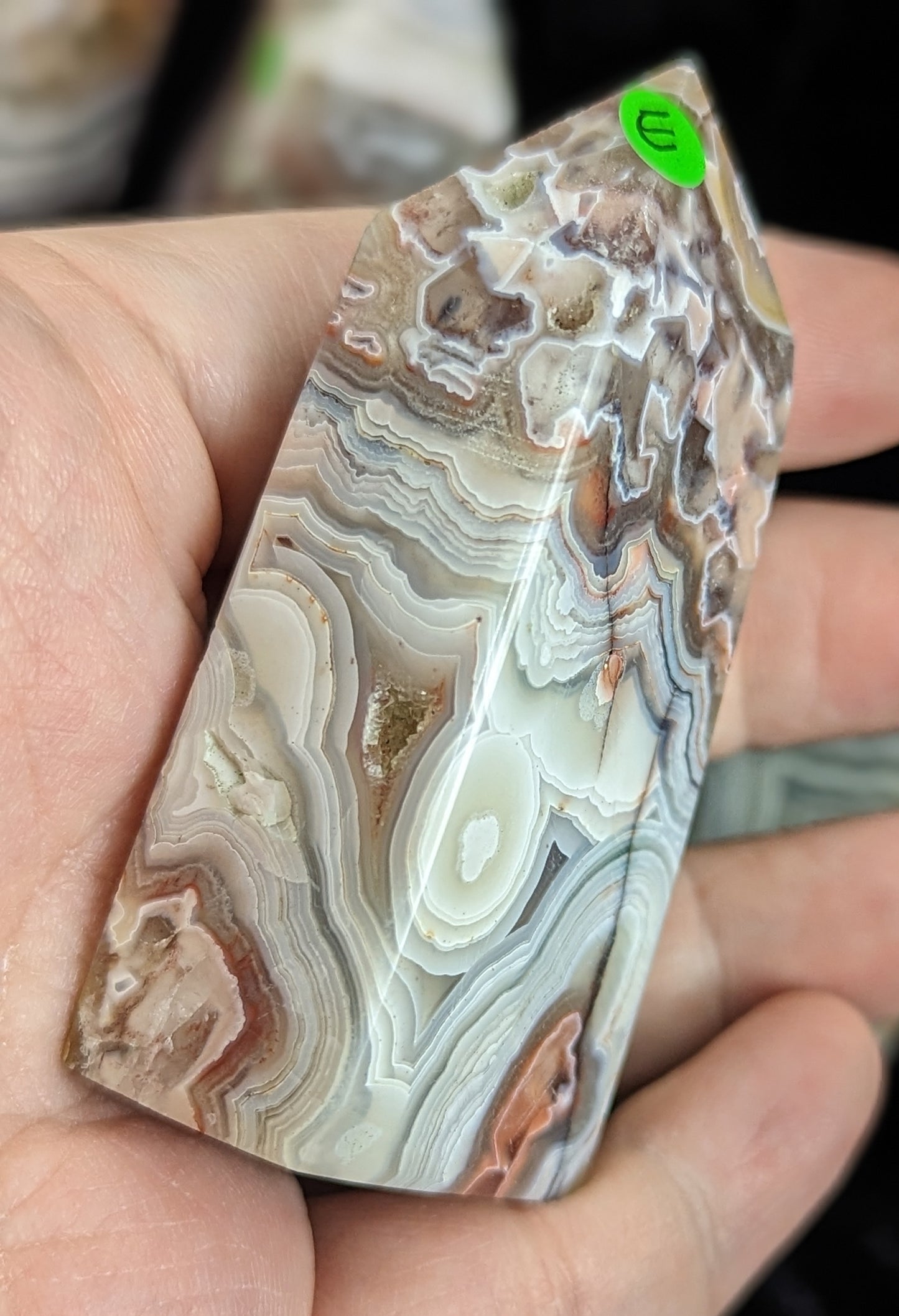 Mexican Crazy Lace Agate Towers