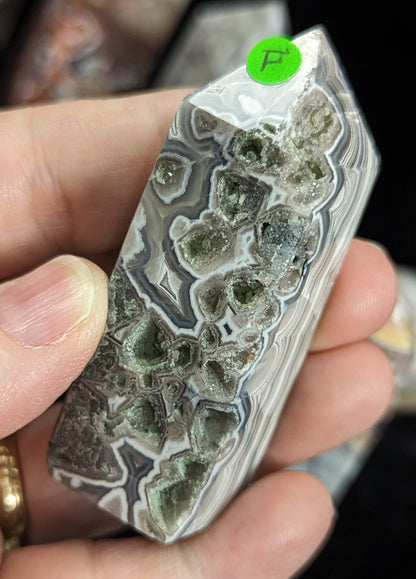 Mexican Crazy Lace Agate Towers