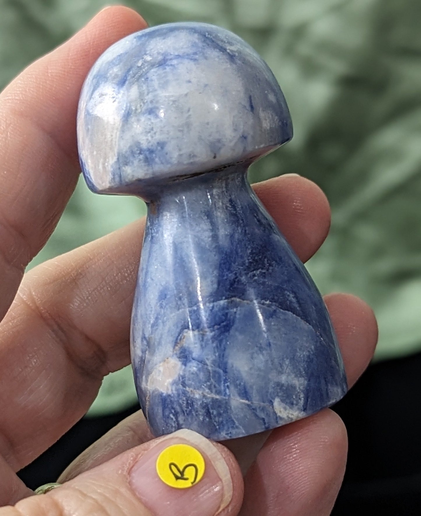 Afghanite Mushrooms ~ Afghanite Mushroom Carving