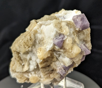 Purple Spinel Specimen In Matrix