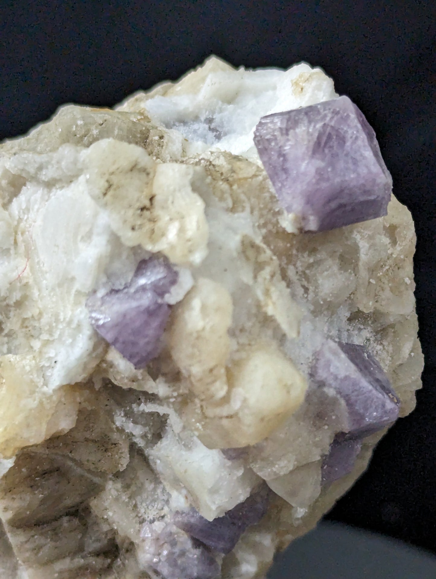 Purple Spinel Specimen In Matrix