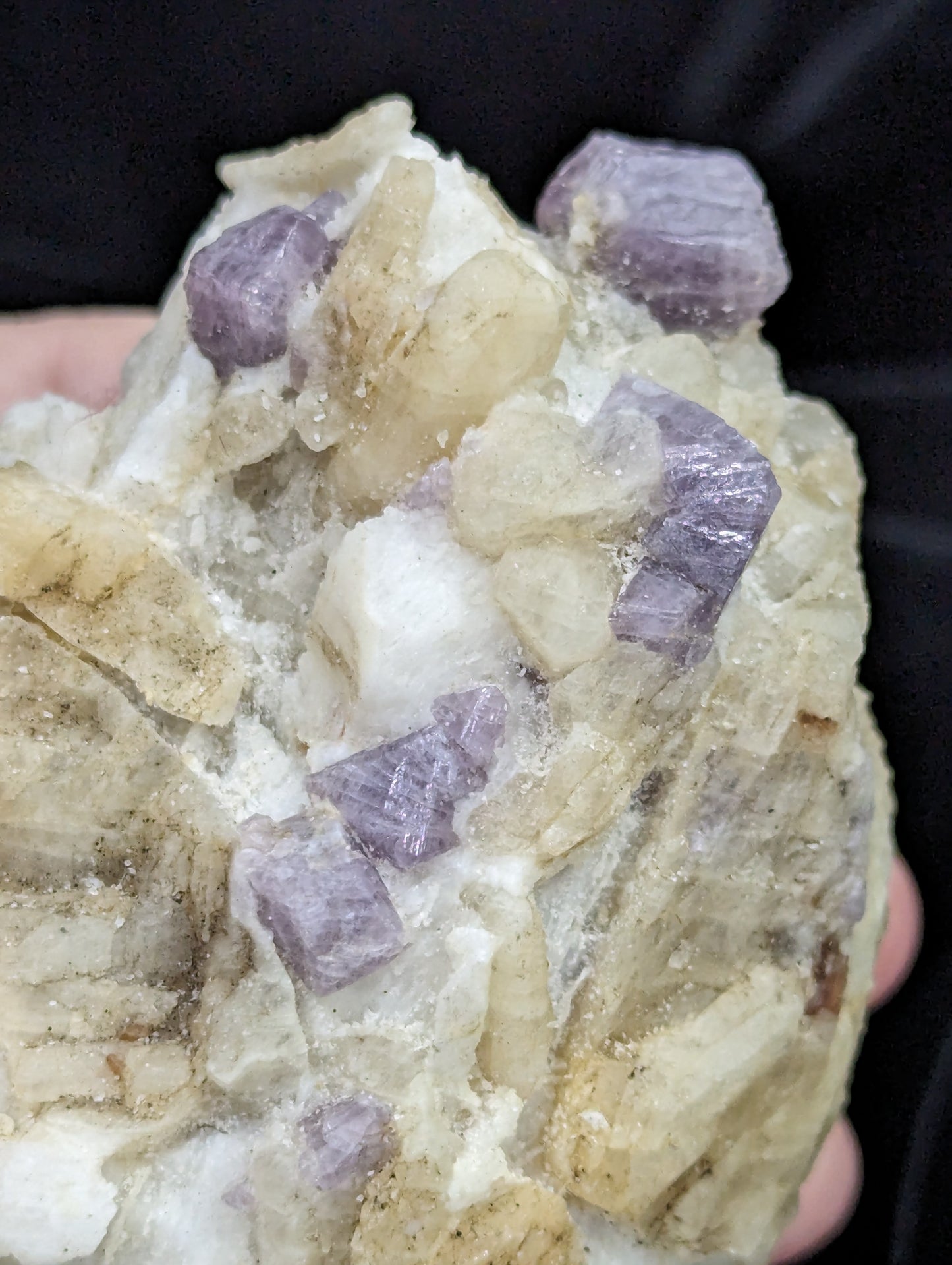 Purple Spinel Specimen In Matrix