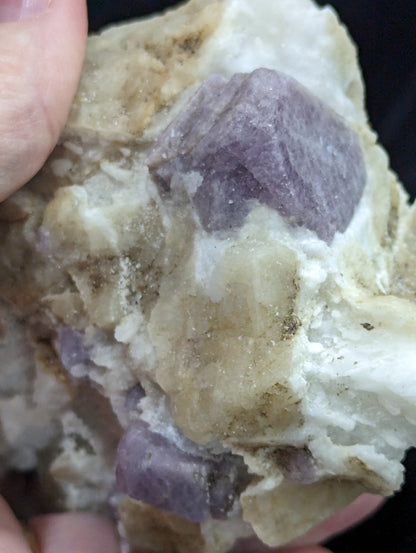 Purple Spinel Specimen In Matrix