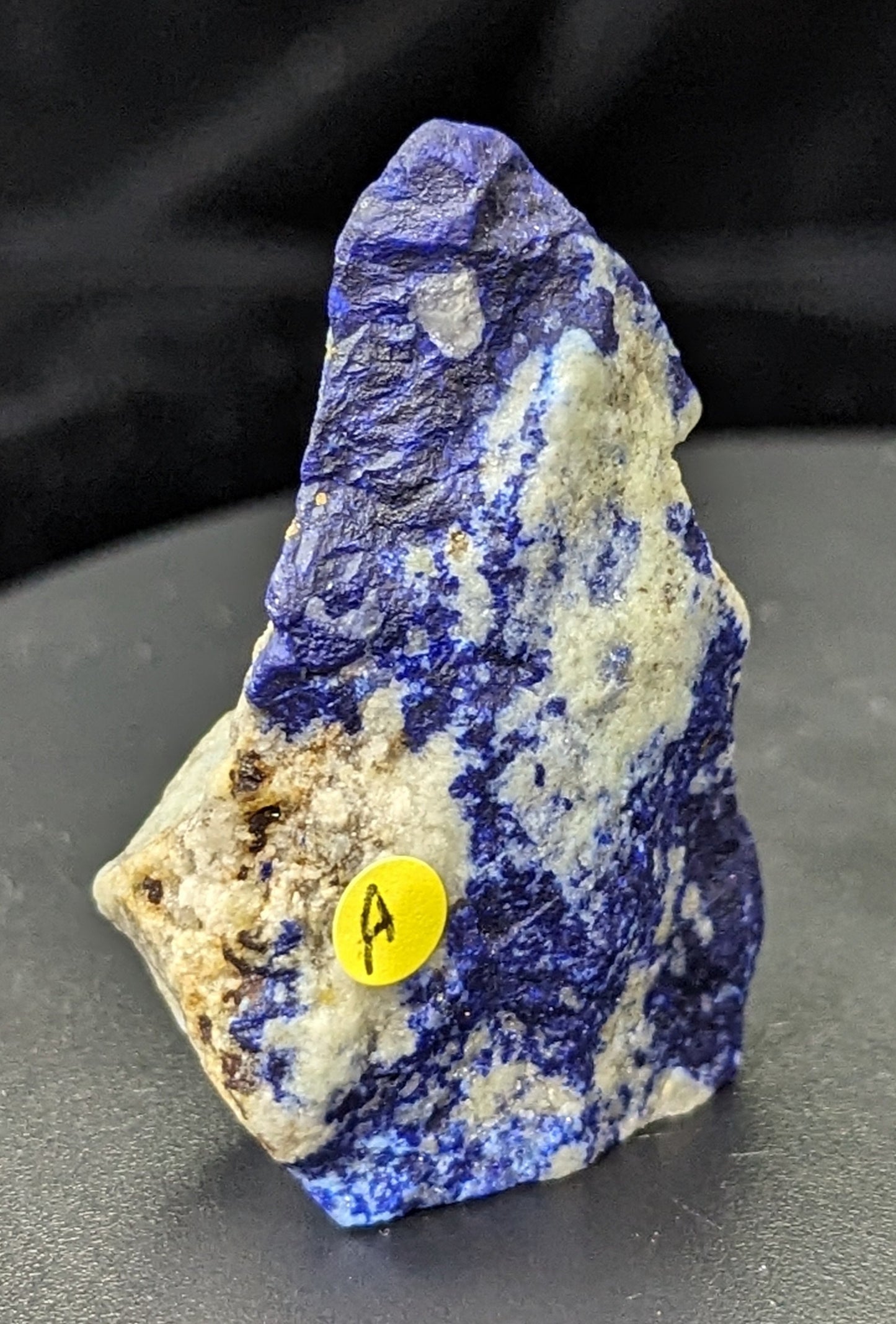 Natural Lazurite on Matrix Raw Freeforms ~ UV Reactive