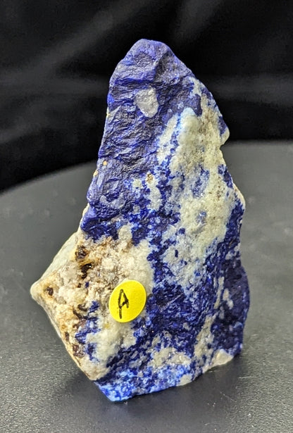 Natural Lazurite on Matrix Raw Freeforms ~ UV Reactive