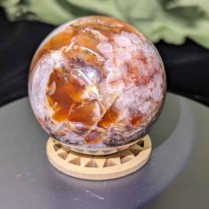 Fire Agate Sphere