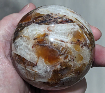 Fire Agate Sphere