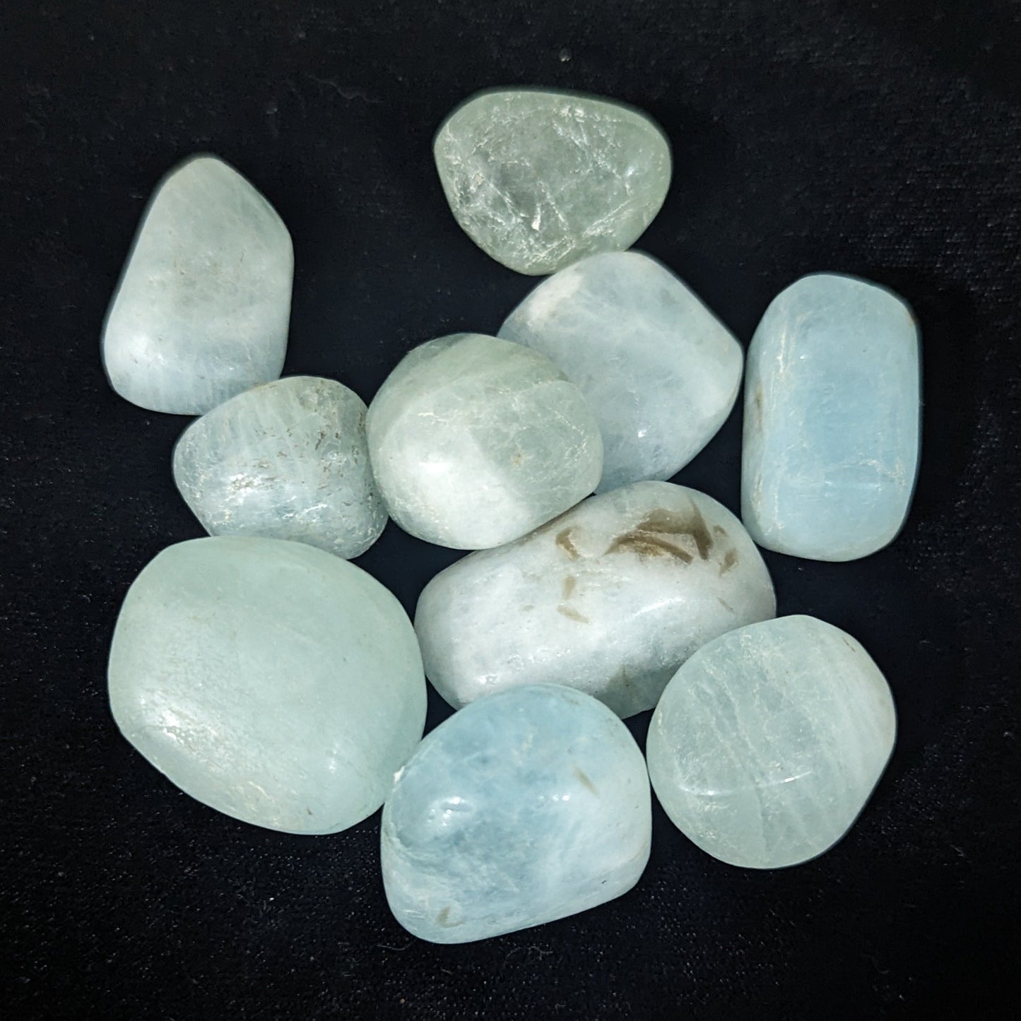 Natural Aquamarine Tumbles