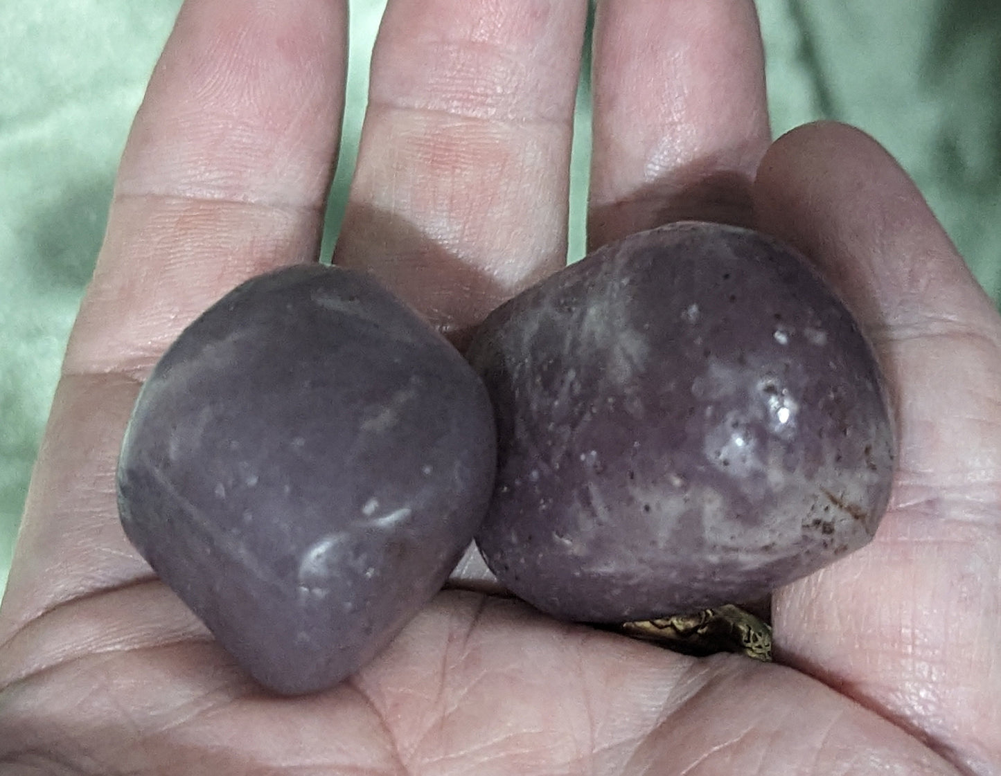 Lepidolite Crystal Tumbles