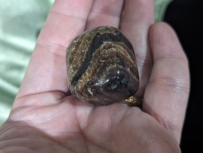 Chocolate Calcite Crystal Tumbles