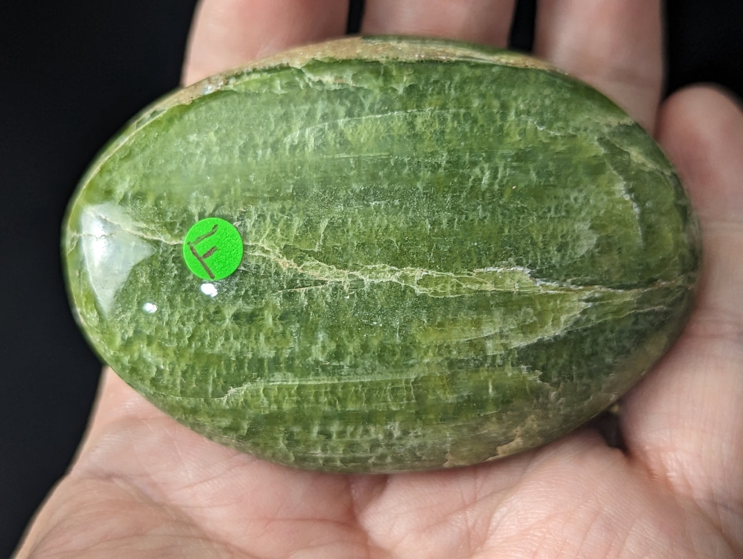 Amazing Green Tremolite Hearts and Palms