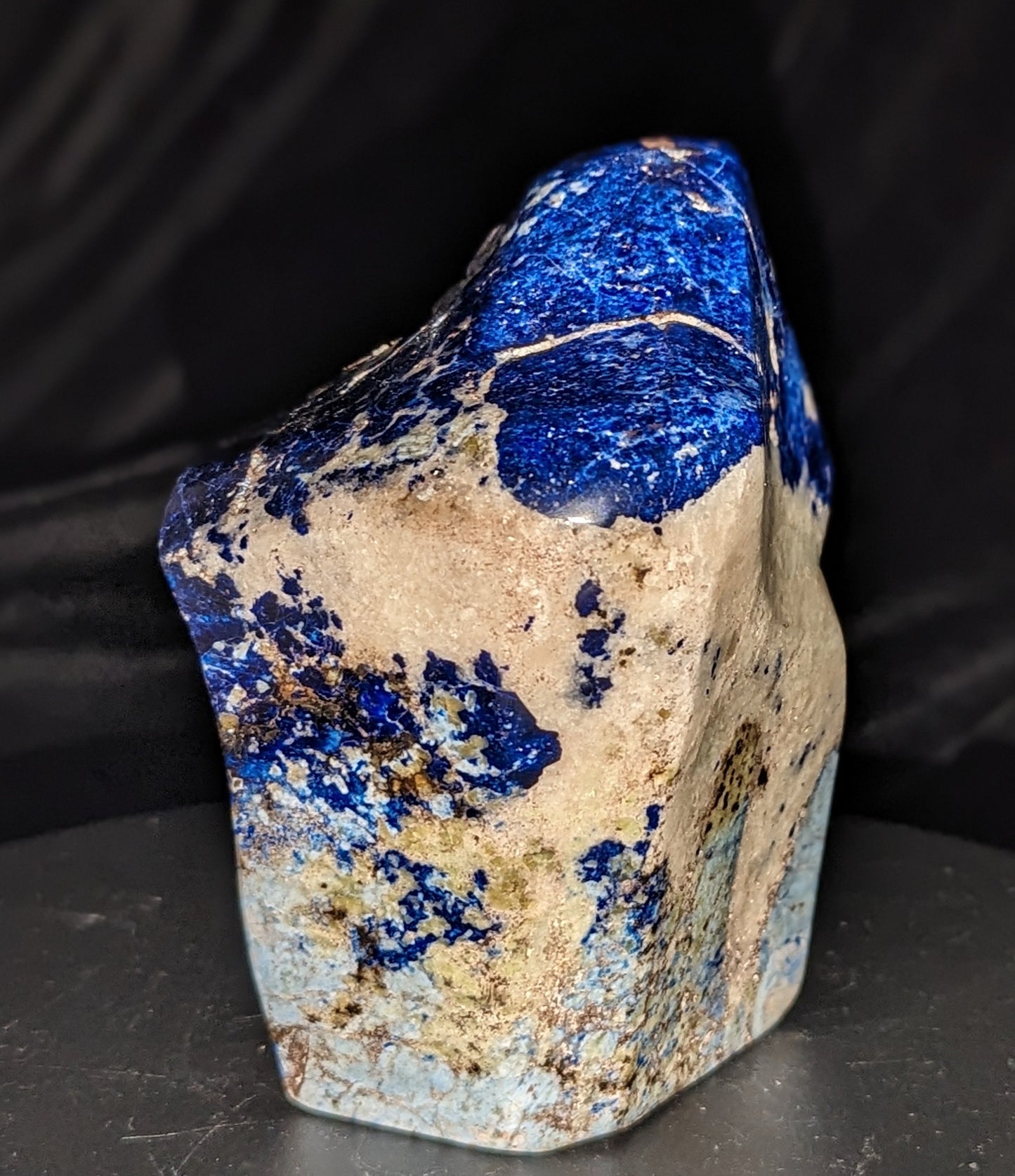 Lazurite and Afghanite in Matrix Freeform ~ UV Reactive Mineral Specimen