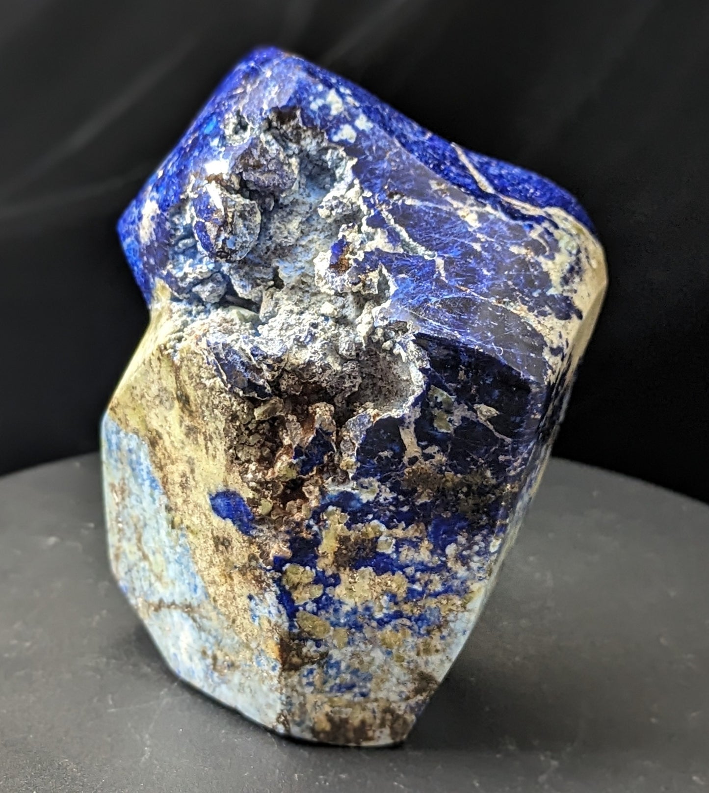 Lazurite and Afghanite in Matrix Freeform ~ UV Reactive Mineral Specimen